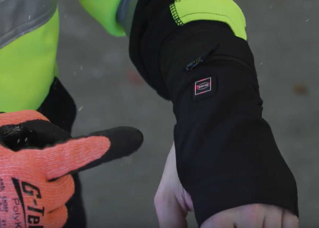 PIP® Boss® Therm™ Battery Heated Fingerless Glove Liners